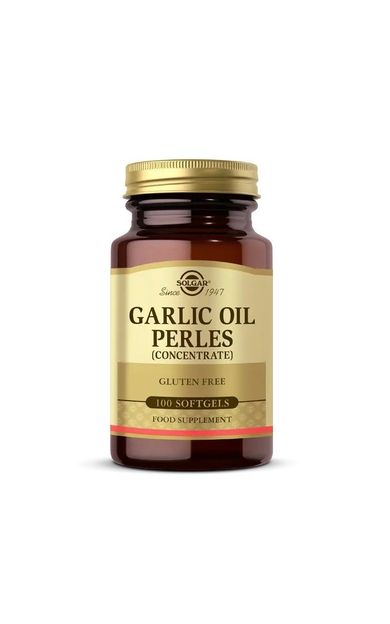 Solgar Garlic Oil (Sarımsak) 100 Gel Kapsül