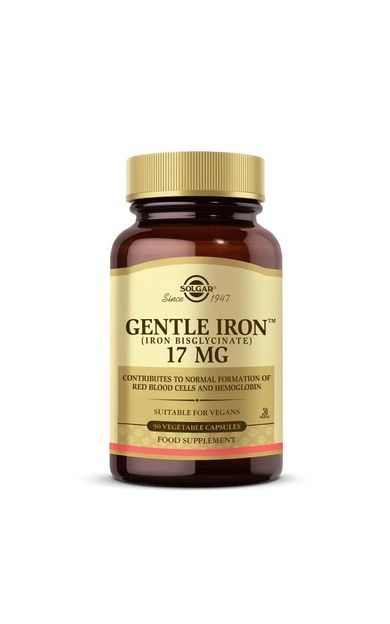 Solgar Gentle Iron 17mg 90 Kapsül