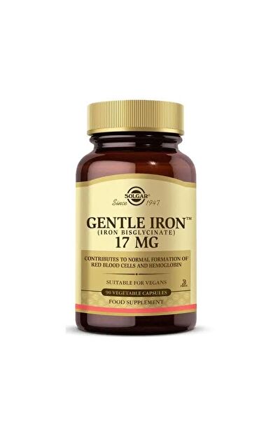 Solgar Gentle Iron 17mg 90 Kapsül
