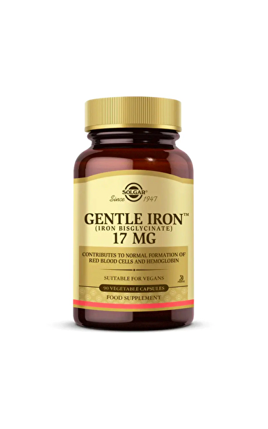 SOLGAR Gentle Iron 17 mg 90 Kapsül