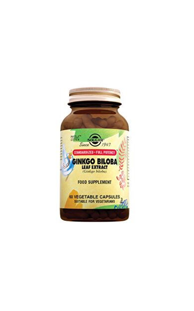Solgar Ginkgo Biloba Leaf Extract 60 Kapsül