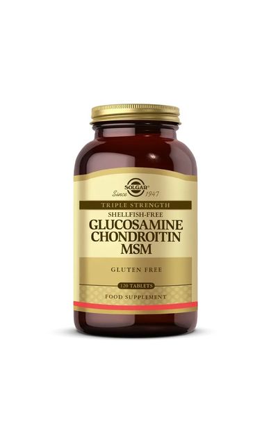 Solgar Glucosamin Chondroitin MSM 120 Tablet