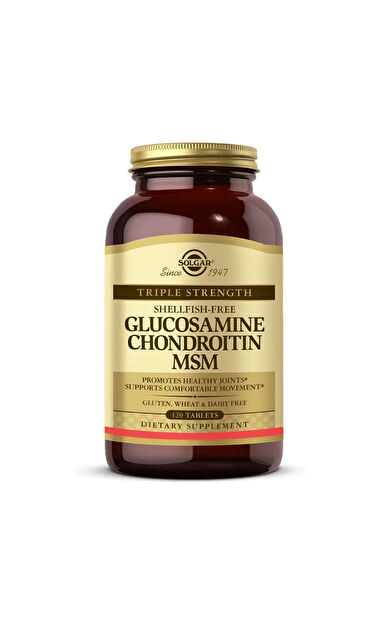 Solgar Glucosamine Chondroitin MSM 120 Tablet