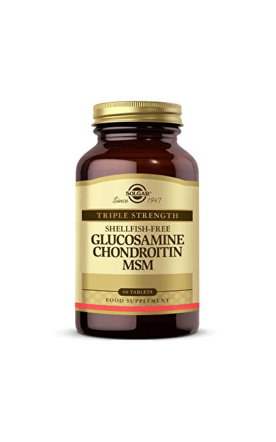 Solgar Glucosamine Chondroitin MSM 60 Tablet