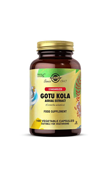 Solgar Gotu Kola Aerial Extract 100 Kapsül