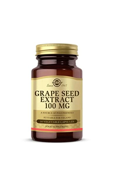 Solgar Grape Seed Extract 100 mg 30 Kapsül