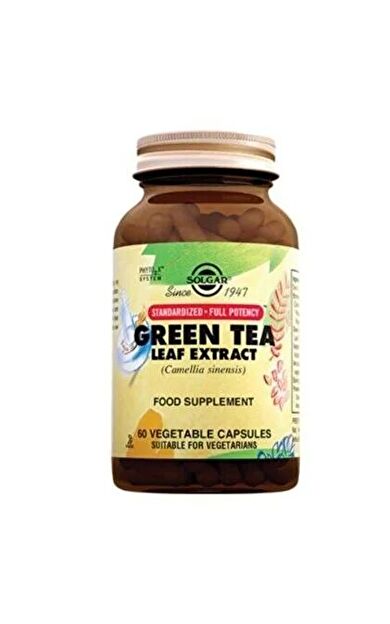 Solgar Green Tea 60 Kapsül