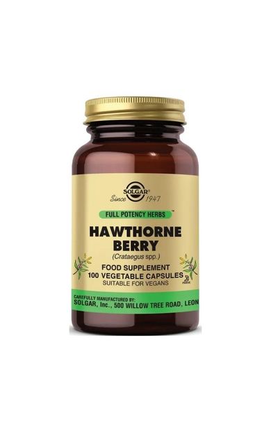 Solgar Hawthorne Berry 100 Kapsül