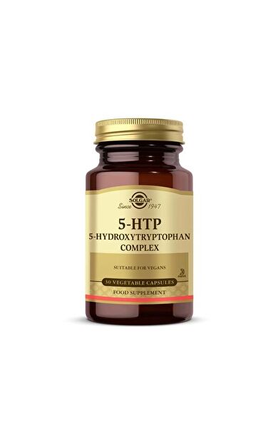 Solgar 5-HTP 100 Mg 30 Veg Kapsül-SKT:12/2027