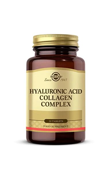 Solgar Hyaluronic Acid Collagen Complex 120 mg 30 Tablet