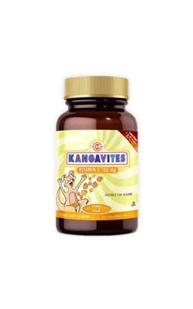 Solgar Kangavites Chewable Vitamin C 100 mg 90 Tablet