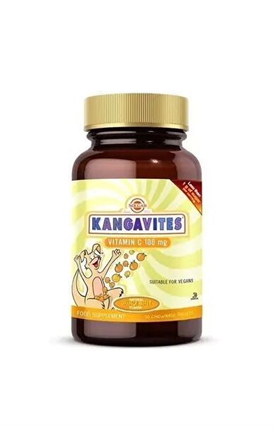 Solgar Kangavites Chewable Vitamin C 100 mg 90 Tablet