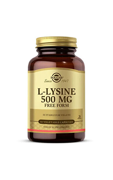 Solgar L-Lysine 500 Mg 50 Kapsül