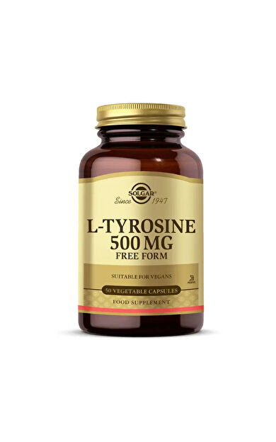 Solgar L-Tyrosine 500 mg 50 Kapsül