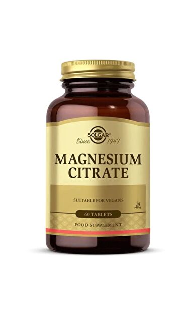 Solgar Magnesium Citrate 60 Tablet