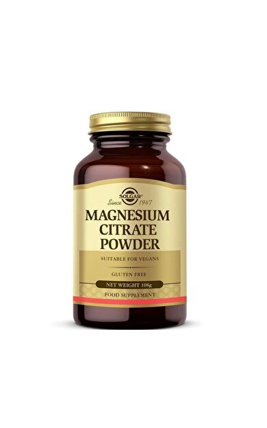 Solgar Magnesium Citrate Powder 108 gr