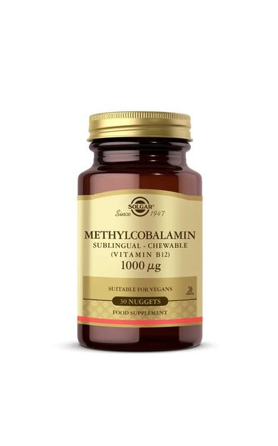 Solgar Methylcobalamin - Vitamin B12 Sublingual Chewable 30 Tablet