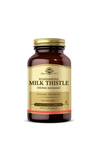 Solgar Milk Thistle 50 Vegi Kapsül