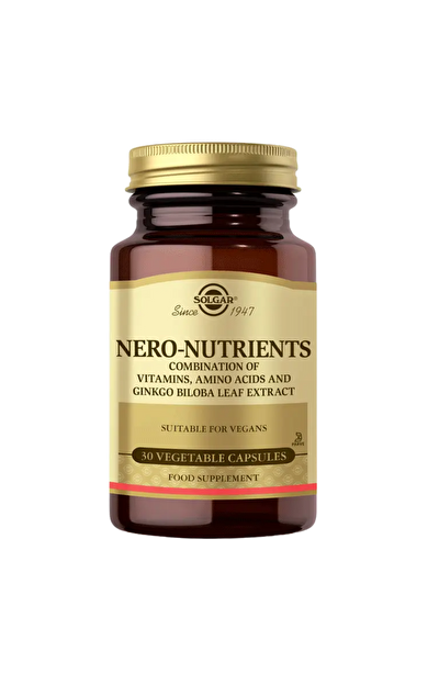 SOLGAR Nero Nutrients 30 Kapsül