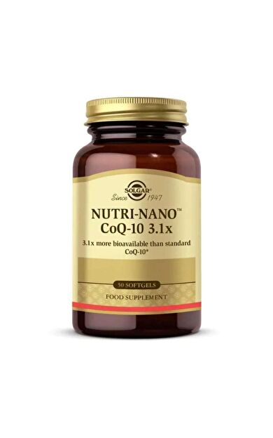 Solgar Nutri-Nano CoQ-10 50 Kapsül