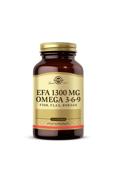 Solgar Omega 3-6-9 EFA 1300mg 60 Kapsül