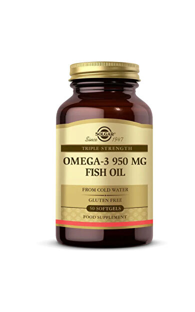 Solgar Omega 3 950 mg 100 Yumuşak Jelatinli Kapsül