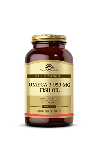 Solgar Omega 3 950 mg 100 Yumuşak Jelatinli Kapsül