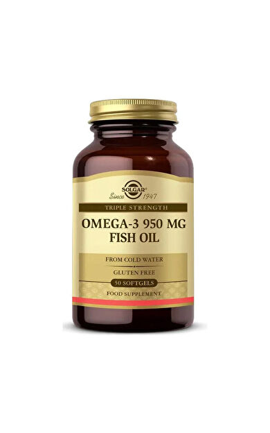 Solgar Omega 3 950 mg 50 Yumuşak Jelatinli Kapsül