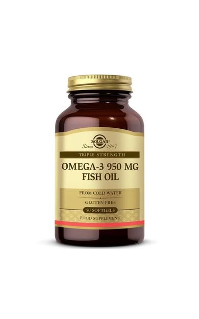 Solgar Omega-3 950 Soft Gel 100 Kapsül