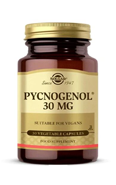 Solgar Pycnogenol 30 Mg 30 Kapsül