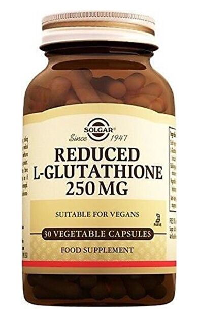 Solgar Reduced L-Glutathione 250 mg 30 Kapsül