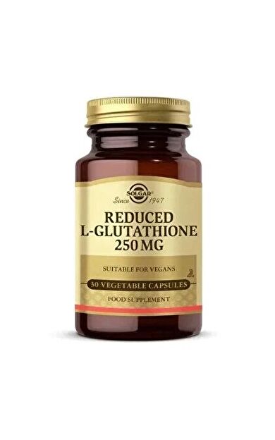 Solgar Reduced L-Glutathione 250 mg 30 Kapsül