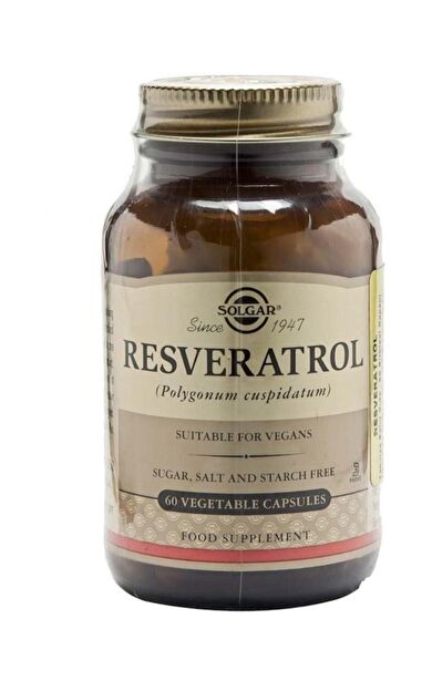Solgar Resveratrol 60 Kapsül