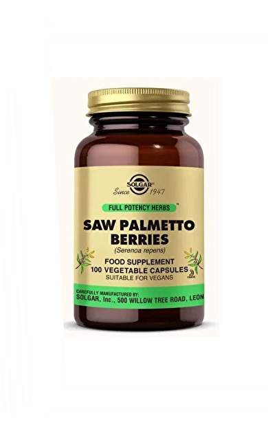 Solgar Saw Palmetto Berries 100 Kapsül
