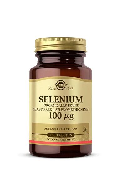Solgar Selenium 100 mcg 100 Tablet