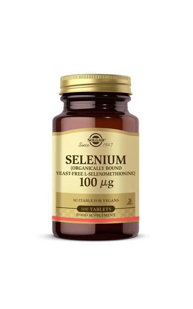 Solgar Selenium 100 mcg 100 Tablet