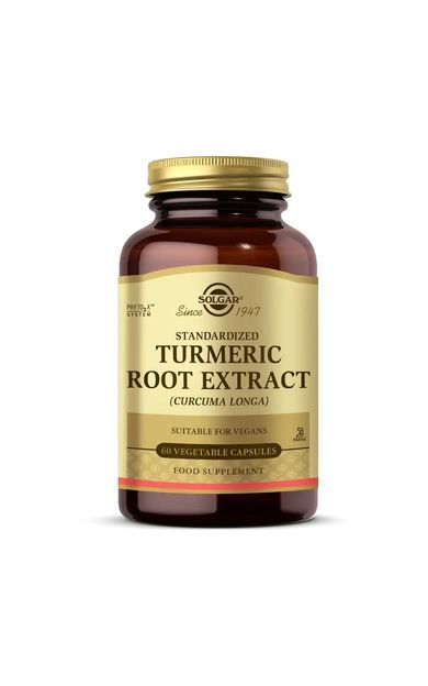 Solgar Turmeric Root Extract 60 Kapsül