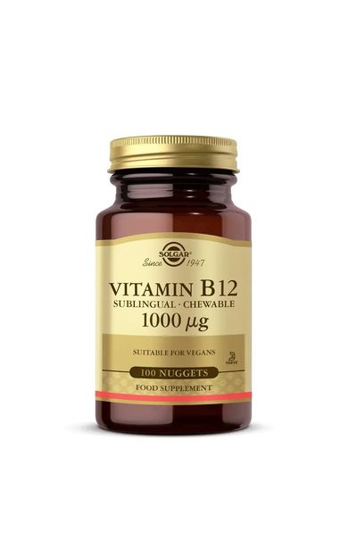 Solgar Vitamin B-12 1000mcg 100 Tablet
