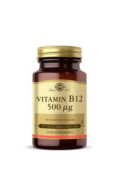 Solgar Vitamin B-12 500 mcg 50 Tablet