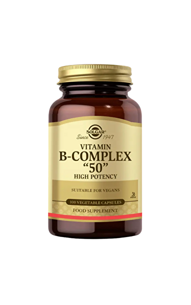 SOLGAR Vitamin B-Complex 100 Kapsül