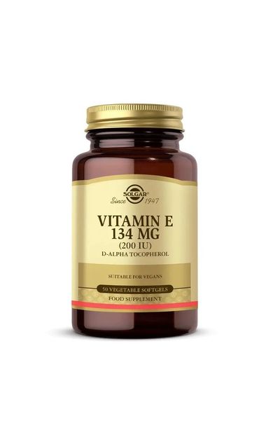 Solgar Vitamin E 200IU 50 SoftGel Kapsül