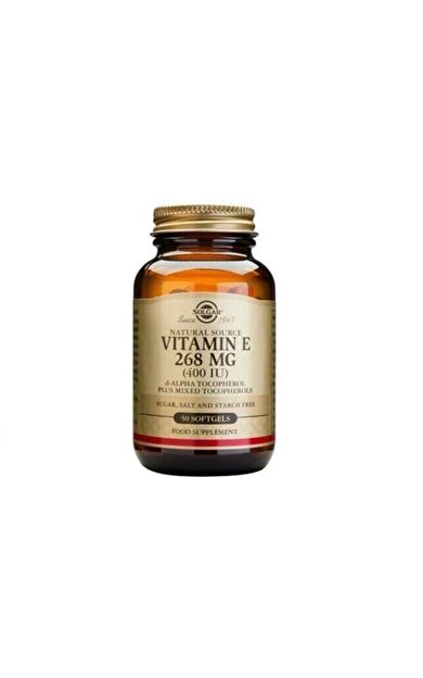 Solgar Vitamin E 400 IU 50 Softgel