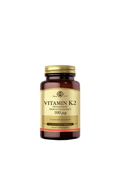Solgar Vitamin K2 100 mcg 50 Kapsül