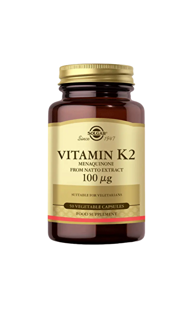 SOLGAR Vitamin K2 100 mcg 50 Tablet