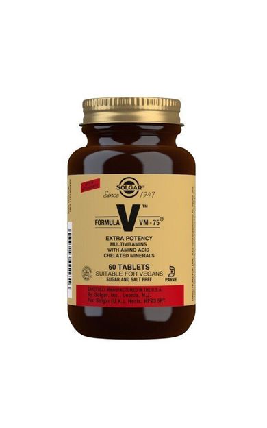 Solgar VM 75 Multi Vitamin 60 Tablet