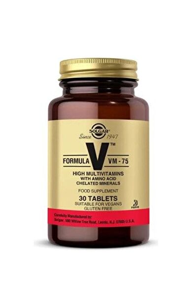Solgar VM 75 Multivitamin 30 Tablet