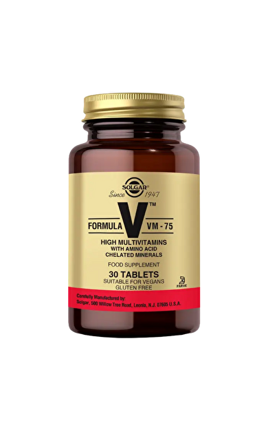 SOLGAR VM 75 Multivitamin 30 Tablet