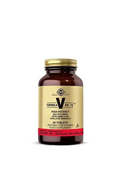 Solgar Vm 75 Multivitamin 90 Tablet