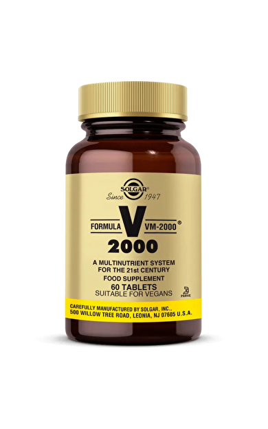 SOLGAR Formula VM-2000 Multivitamin &amp; Mineral 60 Tablet