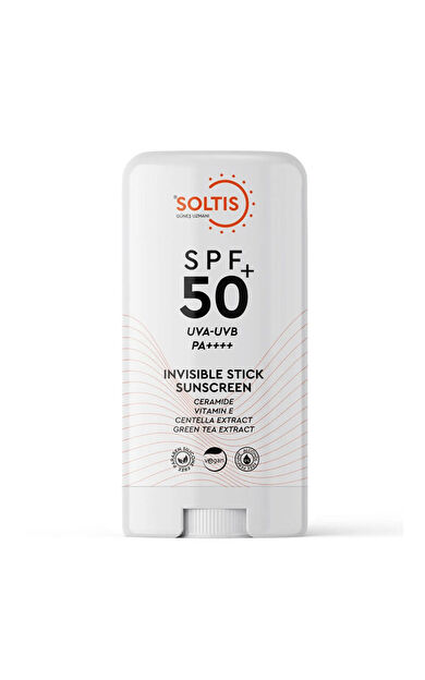 Soltis Şeffaf Stick Güneş Koruyucu SPF50+ 15 gr
